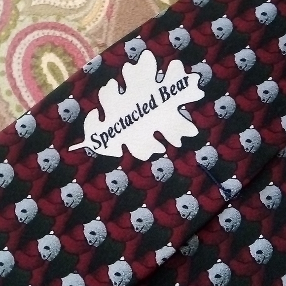 The Nature Conservatory Preservation Collection "Spectacled Bear"🐻 Silk - Picture 5 of 7